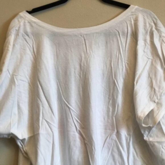 Lane Bryant 26/28 Kiss rock band tee white t-shirt punk casual comfy fandom - Picture 6 of 7